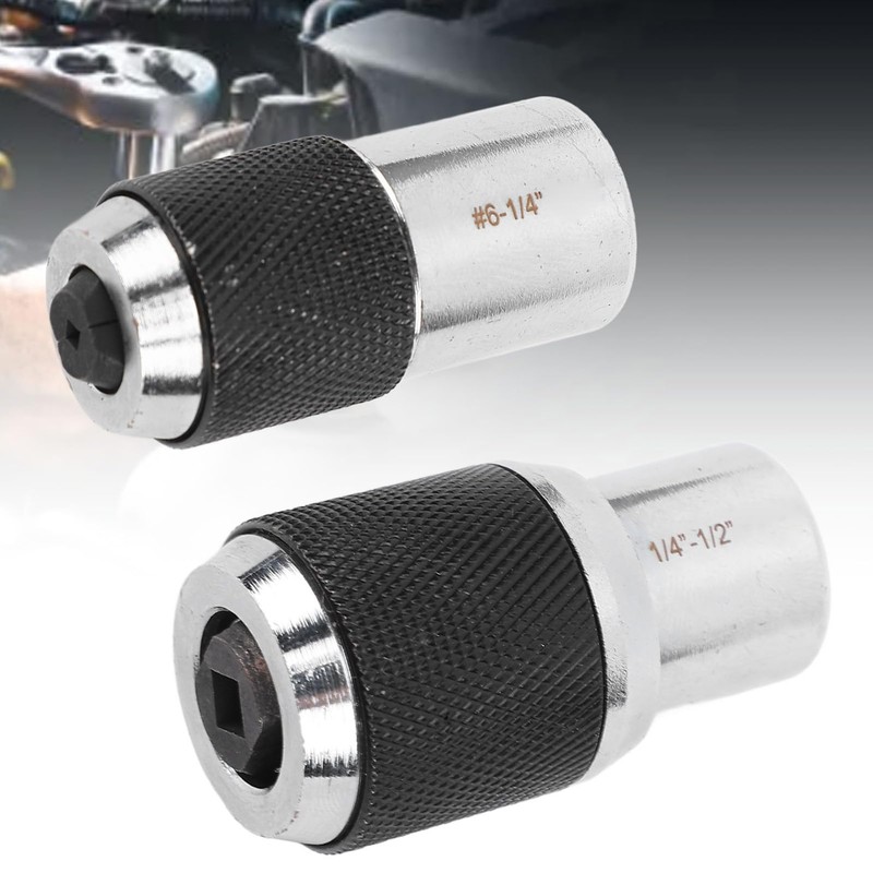 2Pcs Tap Socket Set Adjustable 3/8 Drive Ratcheting Tap Handle