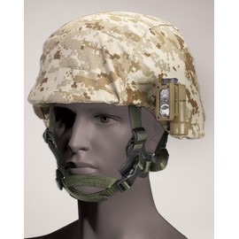 Streamlight 14102 Sidewinder Compact 55-Lumens Hands Free Military Flashlight with Helmet Mount & Lithium Battery in Clamshell, Coyote