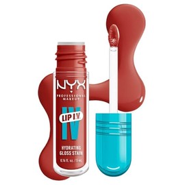 NYX Professional Makeup, Lip IV Tinta para Labios Hidratante con Efecto Gloss - Tono Burst That Tang (Durazno)                                        