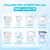 VIBINHO Pack of 6 Water Filter Cartridges, Filter Cartridges Replacement
