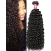 Extensiones de cabello humano rizado de Malasia, 1 paquete de