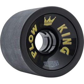 Hawgs Wheels Plow King Black Skateboard Wheels - 72mm 78a (Set of 4)
