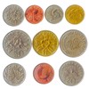 Singapore 10 Mixed Coins | Cents | Dollar | Flowers