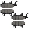 Caltric Front Rear Brake Pads for Kawasaki EX300 Ninja 300