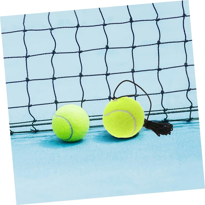 KOMBIUDA Beginner Tennis Practice Ball String Set 2pcs Elastic Rope