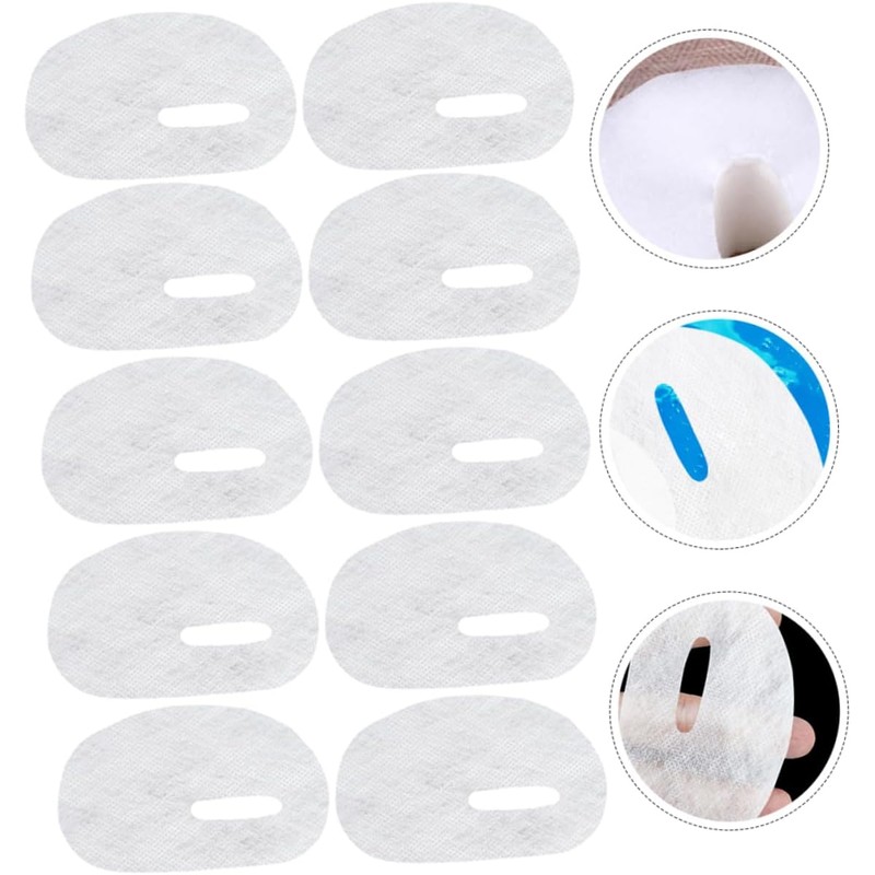 50hojas Láminas Mascarilla Ojos Desechables Para Cuidado y Transpirable