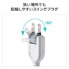 Sanwa Supply TAP-SPWMG26-5 Thunder Guard Tap (2P, 6 Socks, 16.3