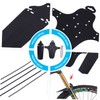 BESPORTBLE Adjustable Plastic Bike Mudguard for Mountain Biking Front and