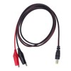 DC to Dual Test Clip Cable Copper Core Electrical Test