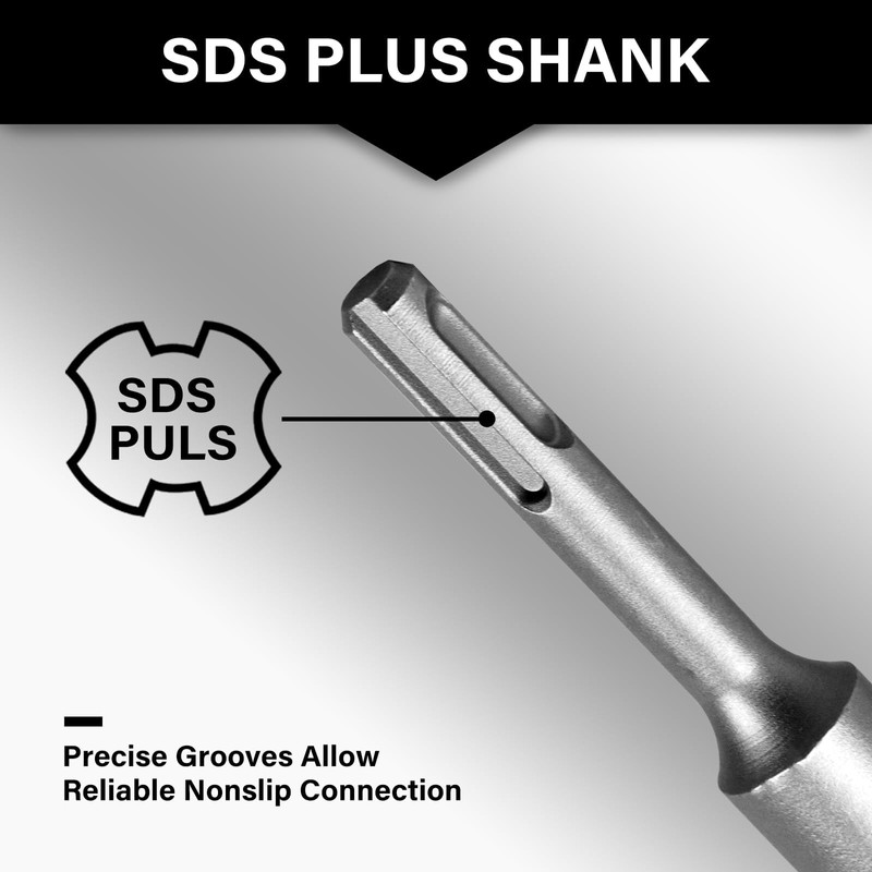 SALI Carbide Hole Saw Drill Bit 60mm with 110mm SDS