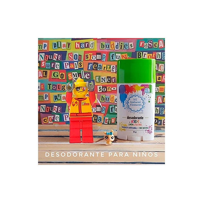 Desodorante Natural KIDS de Tea tree & Bergamota