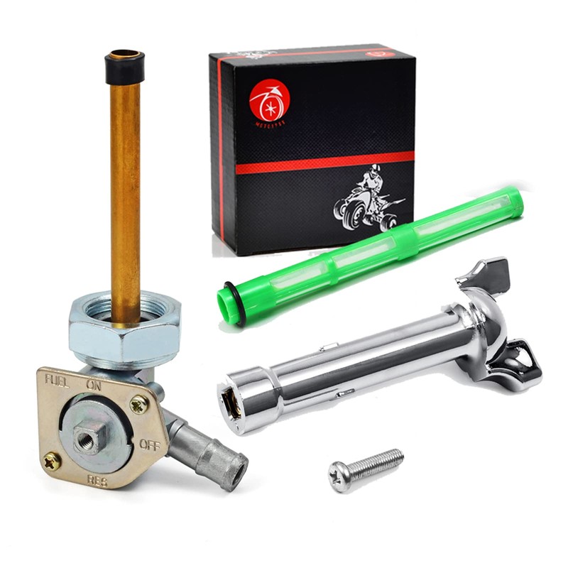 Fuel Petcock Valve & Lever Compatible with Honda Shadow 600