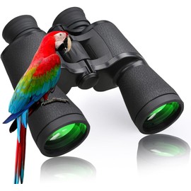 20x50 Powerful-Waterproof-Birding Binoculars for Adults - Large View Binoculars for Bird Watching with Clear Low Light Vision for Hunting, Travel, Outdoor Sports Watching, for Dad