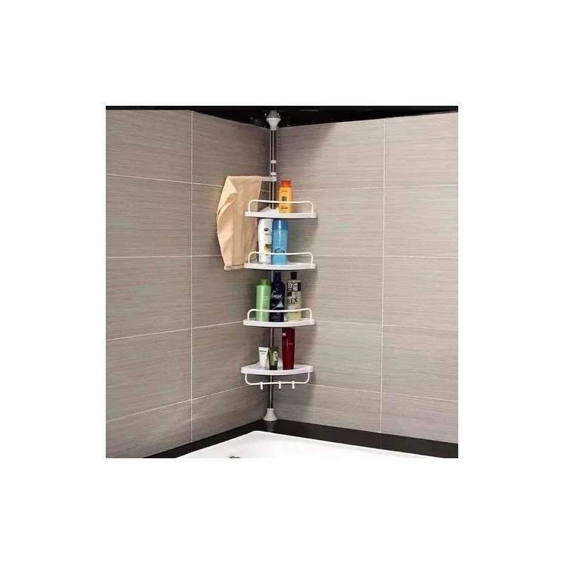 ML Esquinero Para Baño Organizador Para Regadera Con 4 Niveles