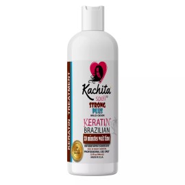 Full Kit Brazilian Keratin Treatment Kachita Spell Chocolate 32floz + 2 Shampoo
