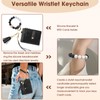 VZZNN 2 Pack Wristlet Keychain Wallet with Bracelet RFID Blocking