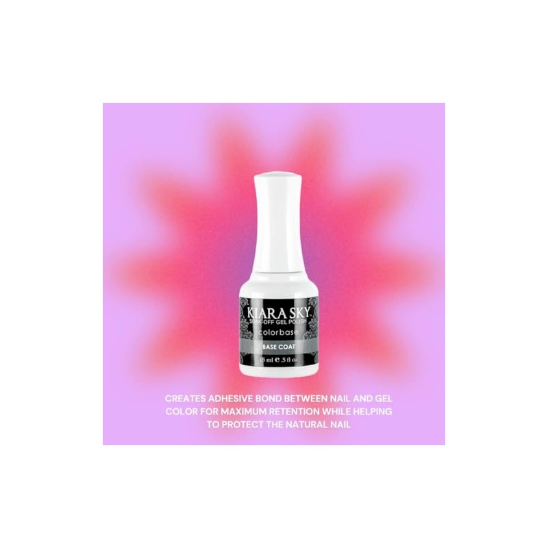 KIARA SKY Gel Polish Base Coat 0.5 fl oz |