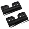 Professional 18 Teeth Hair Clipper Replacement Blades, Zirconia Ceramic Moving