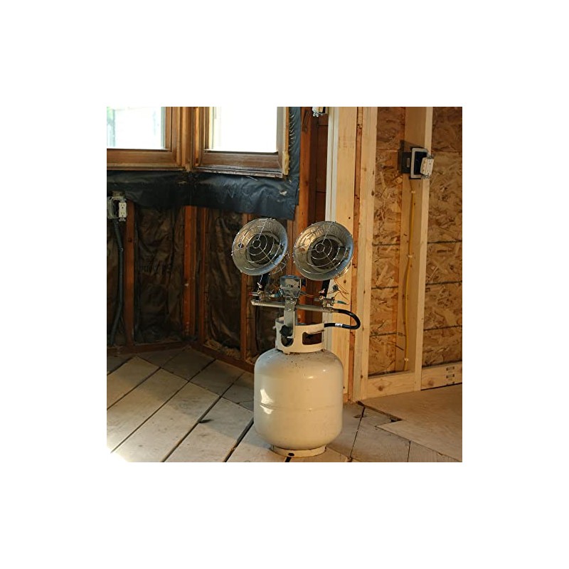 MASTER LP Tank Top Space Heater, Variable Output, 32,000 BTU