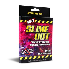 Fritz Aquatics Slime Out Treatment for Stains from Red Cyanobacteria in Fresh or Saltwater Aquariums (10-Count)