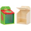 Baker Ross AV441 Wooden Squirrel Feeders - Pack of 2,