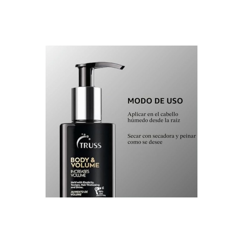 Truss Truss body and volume treatment treatment 8.45 oz