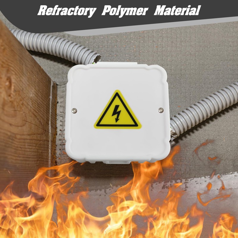 Open Splice Junction Box - Single, One-Piece Splice Repair Box.