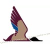 Whitney Mallard RV LOGO Graphic decal lettering Full Color Version