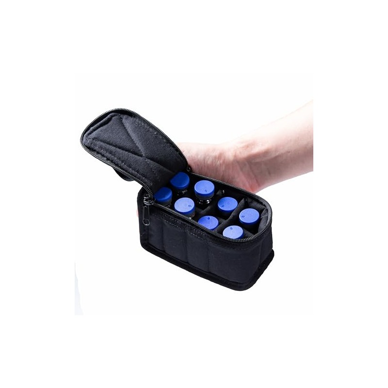 Reconstitution Solution Glass Vial Storage Case, Holds 30ml Vials