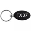 Infiniti FX37 Oval Key Ring (Black)