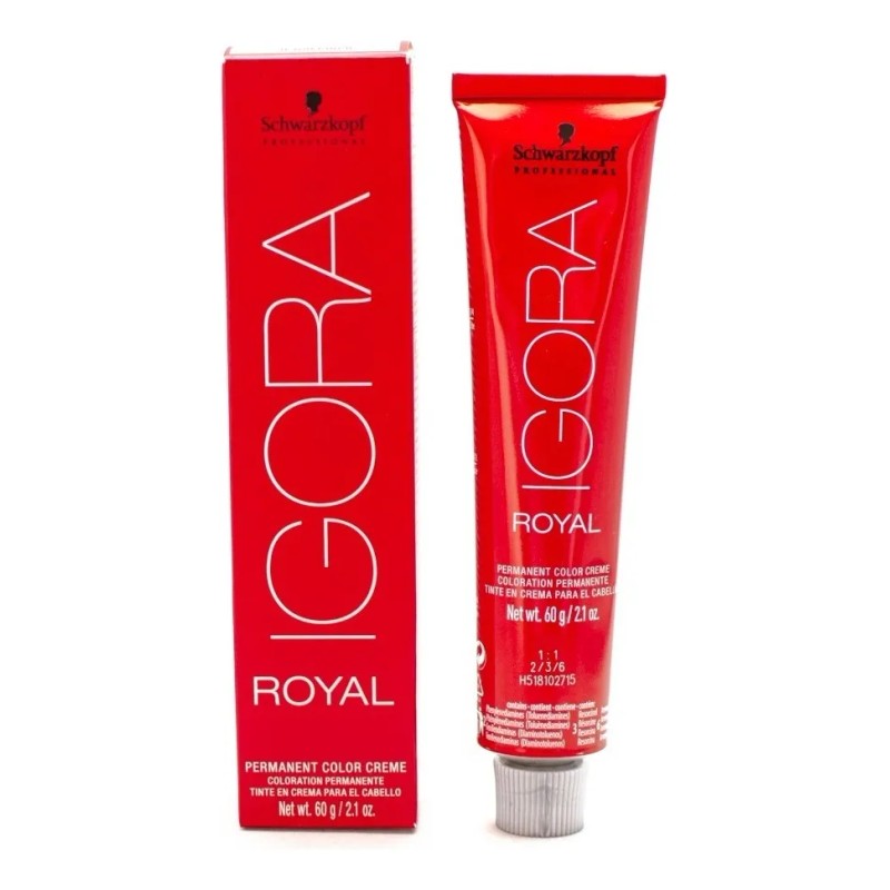 Tinte Schwarzkopf Professional Igora royal Reds tono 8-77 para cabello