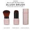 Makeup Brush for Blush, Powder, Foundation, Concealer Retractable Kabuki Cap