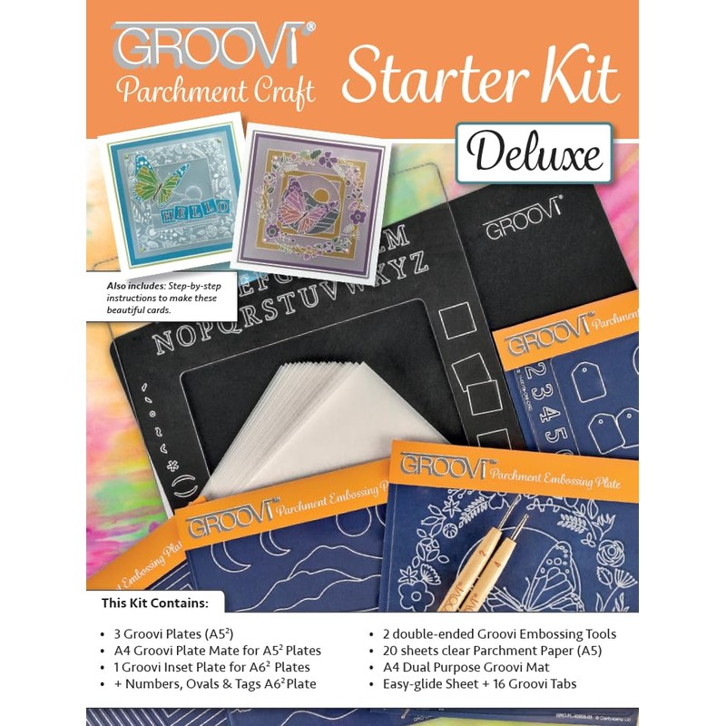 Claritystamp Groovi Plate Deluxe Starter Kit