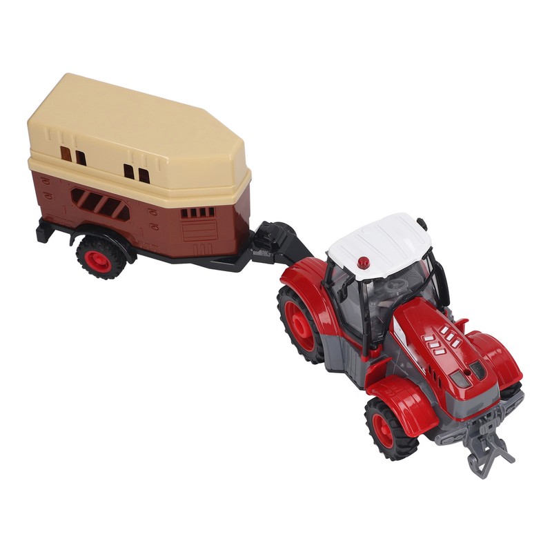 RC Farm Tractor Toy Educational Rechargeable Remote Control Electronic Farm