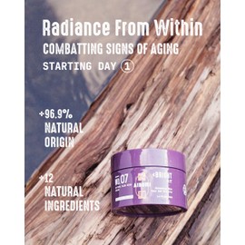 Ainomi 07 Bright Facial Cream – Anti-Aging & Skin Vitality | Rosemary Water & Botanical Oils | Deep Hydration & Radiance | 45ml