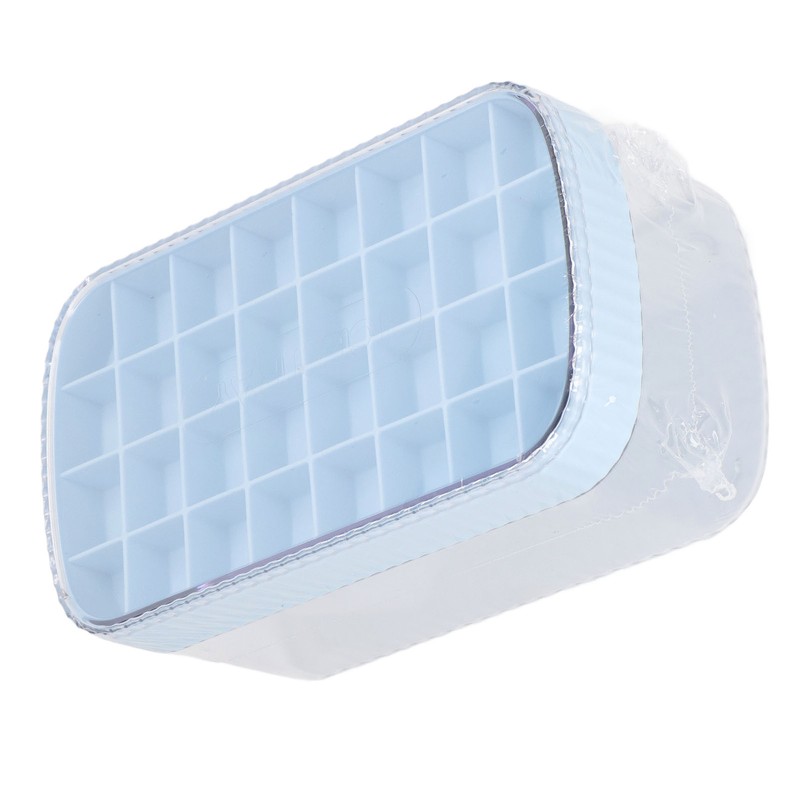 Ice Tray Stackable Large Capacity Household Summer Silicone Blue Ice