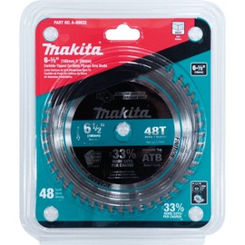 Makita A-99932 6-1/2" 48T Carbide-Tipped Cordless Plunge Saw Blade