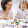YESLUSY Stones Painting Set, Noctilucent Stones Painting Craft Sets for