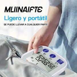 Aparato Para Checar Presion Tensiometro Digital Blanco Plateado                                                                                       