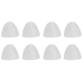 Ear Domes/Ear Tips/Ear Caps for ITC CIC Hearing Aids, Compatible with WLCMRD Hearing Aids, 8 Pieces (XS)