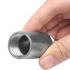 Shower Head Extension Arm, 2-Inch 1/2PT Male to 1/2PT Female