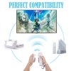 Tevodo Wireless Remote Controller Compatible with Wii Wii U (White