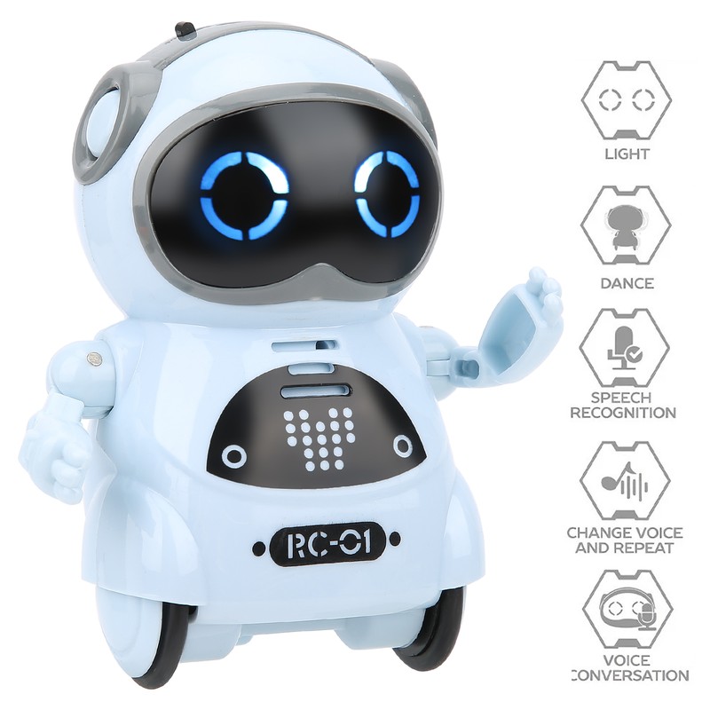939A Robot Toy Interactive Voice Recognition Record Singing Dancing Mini