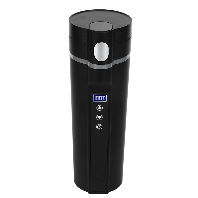 Electric Heated Travel Mug 450ml Smart Temperature Control Low Noise