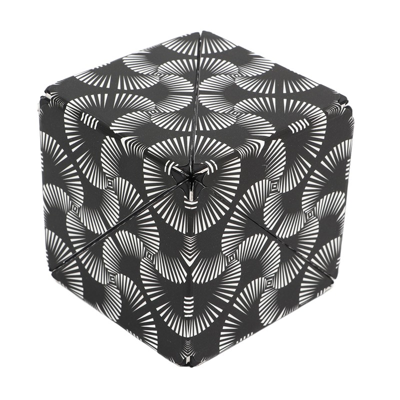Shape Cube Magnetic ABS Geometric Cube Puzzle Toy for Daily