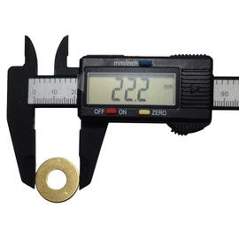 10PCS Saw Blade Bushings - 7/8" to 3/8"(9.5mm) Brass Ring Adapter Thickness of 1.0mm by ANTENGDATOOL