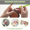ZGTS Crochet Hooks Set, 9PCS Aluminum Knitting Needles Kit Ergonomic