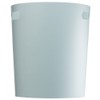Isetou Iseto Wall Mounted Trash Can Blue I-525 W 11.2