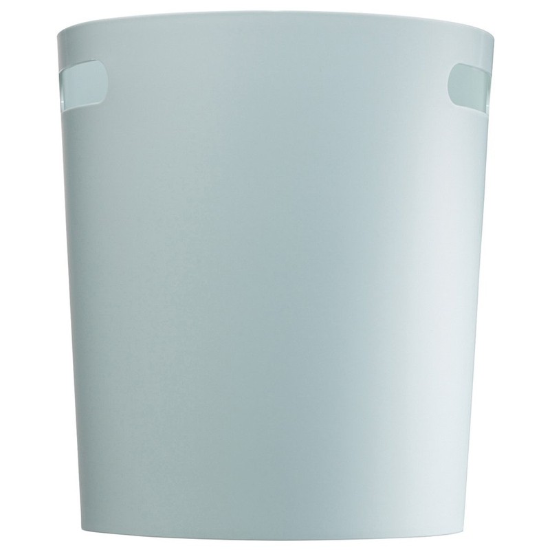 Isetou Iseto Wall Mounted Trash Can Blue I-525 W 11.2