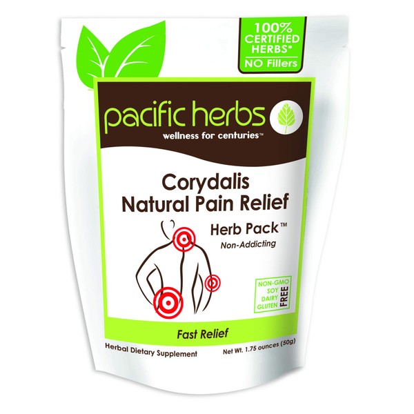 Pacific Herbs Corydalis Natural Pain Relief Herbs
